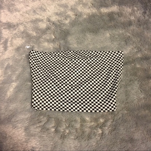 Checkered Tube Top